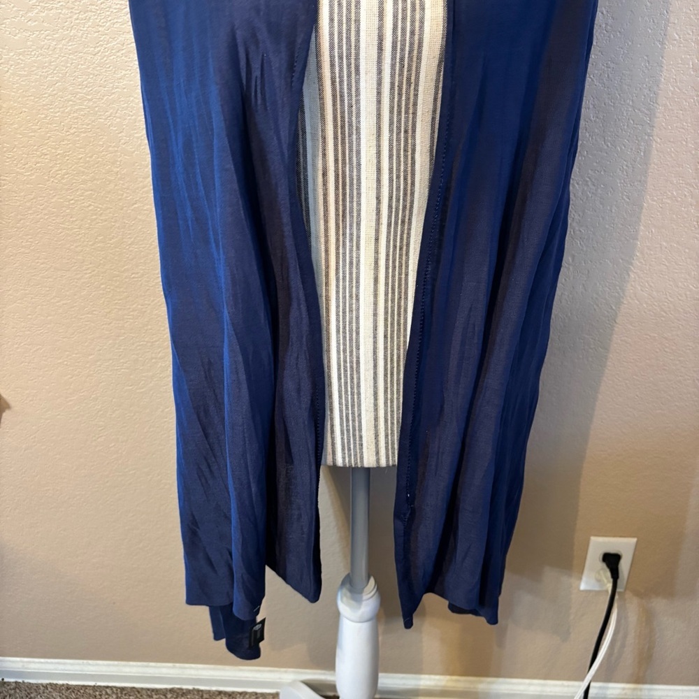 NWT Chuns Scarf / Wrap Navy Blue Large Super Soft Accessory Comfy Fall Winter - Picture 6 of 14